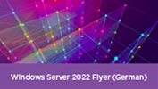 Windows Server 2022 Flyer (German)
